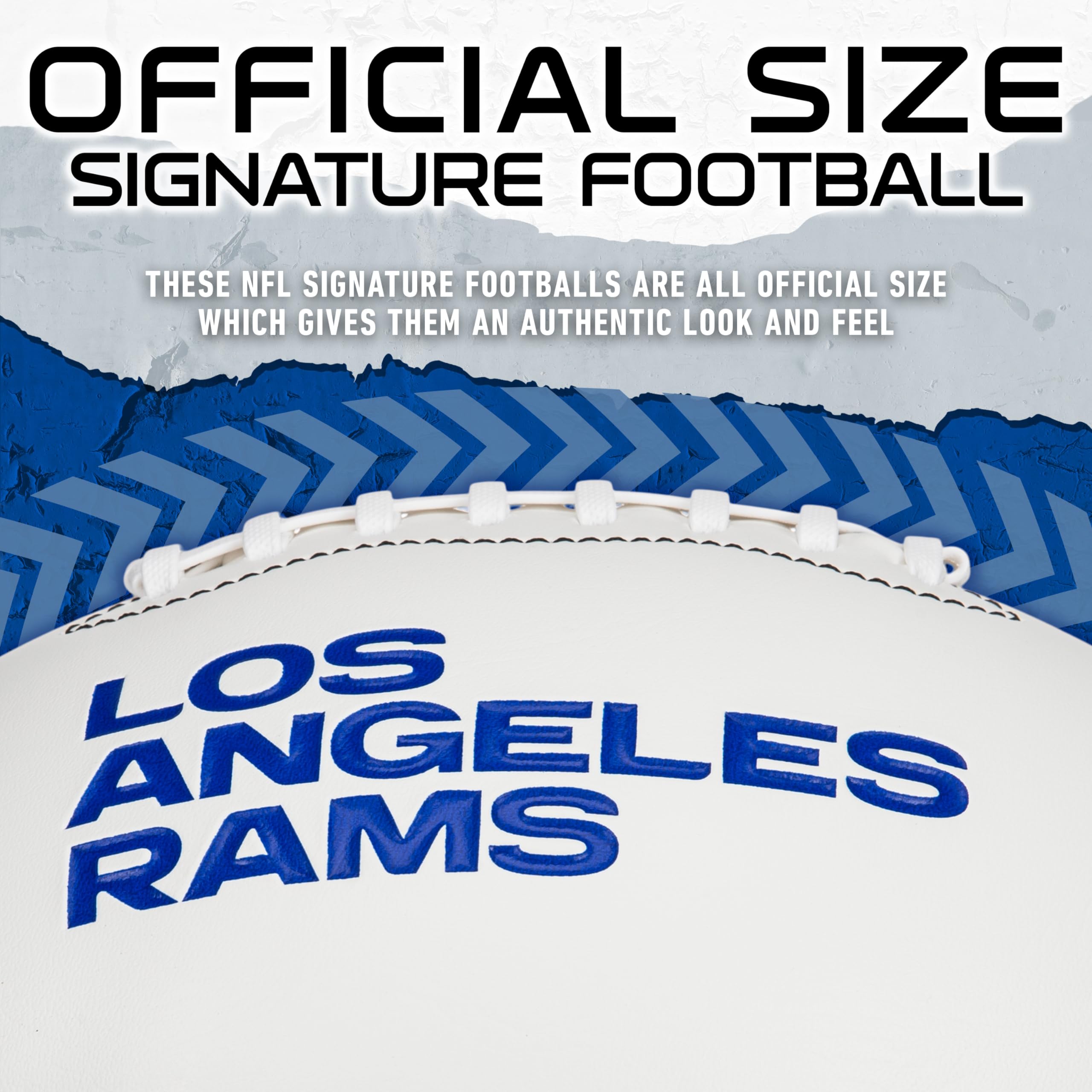 Foto 4 | Autógrafo De Football Franklin Sports Nfl Los Angeles Rams - Venta Internacional.