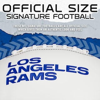 Foto 4 | Autógrafo De Football Franklin Sports Nfl Los Angeles Rams - Venta Internacional.