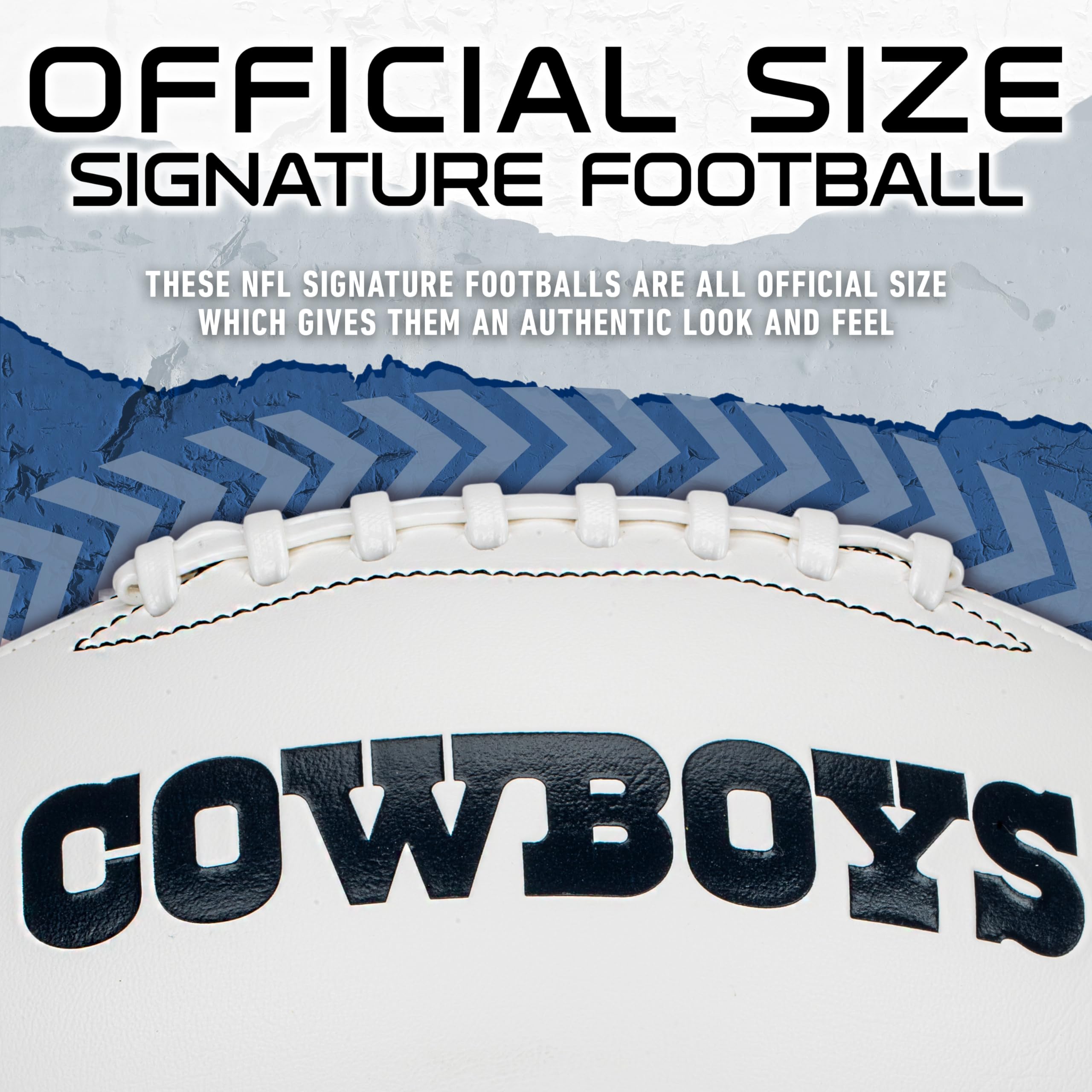 Foto 5 pulgar | Autógrafo De Football Franklin Sports Nfl Dallas Cowboys - Venta Internacional.