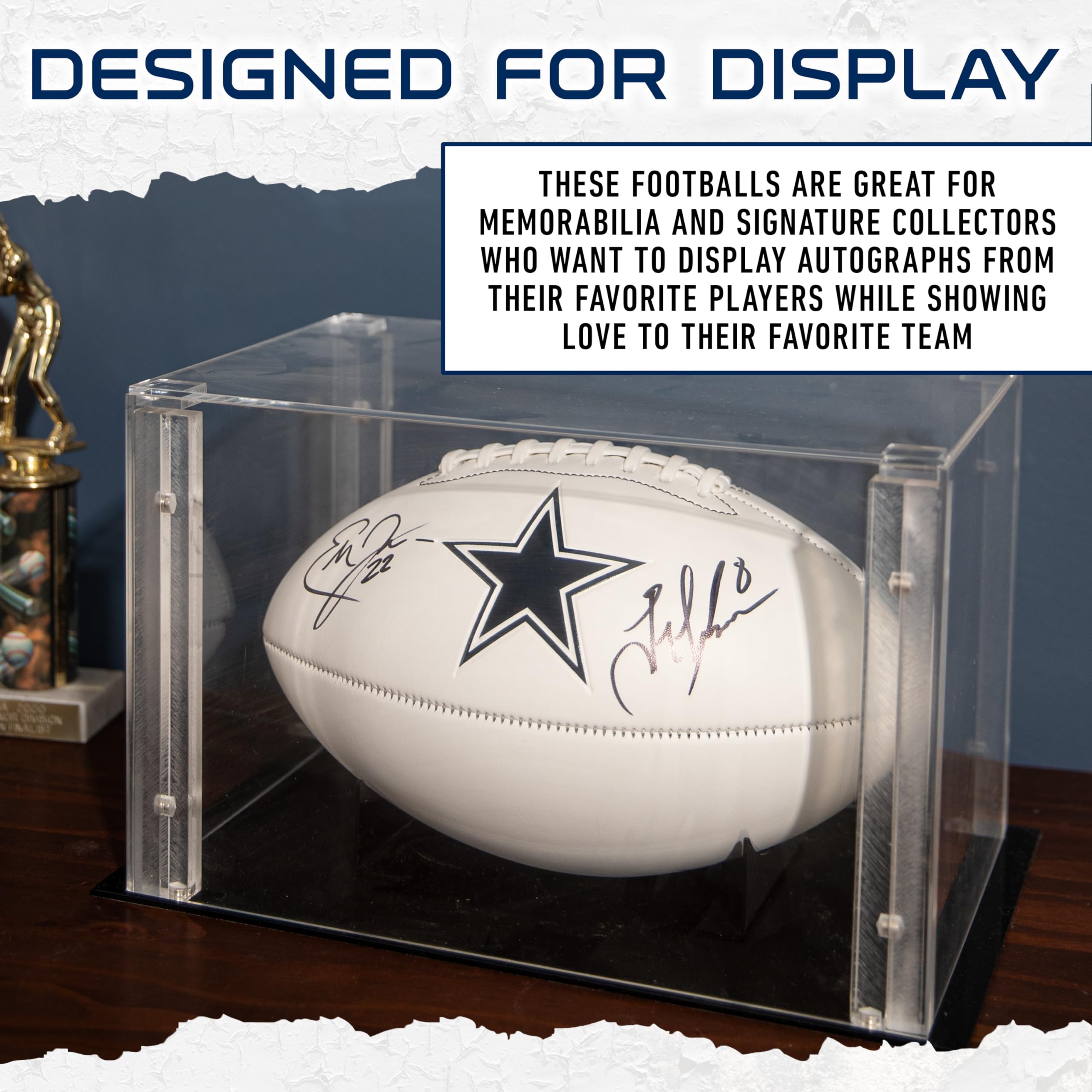 Foto 6 pulgar | Autógrafo De Football Franklin Sports Nfl Dallas Cowboys - Venta Internacional.