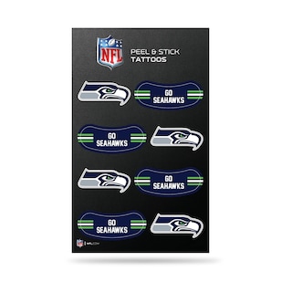 Foto 1 | Tatuajes Temporales Rico Industries Nfl Seattle Seahawks - Venta Internacional.