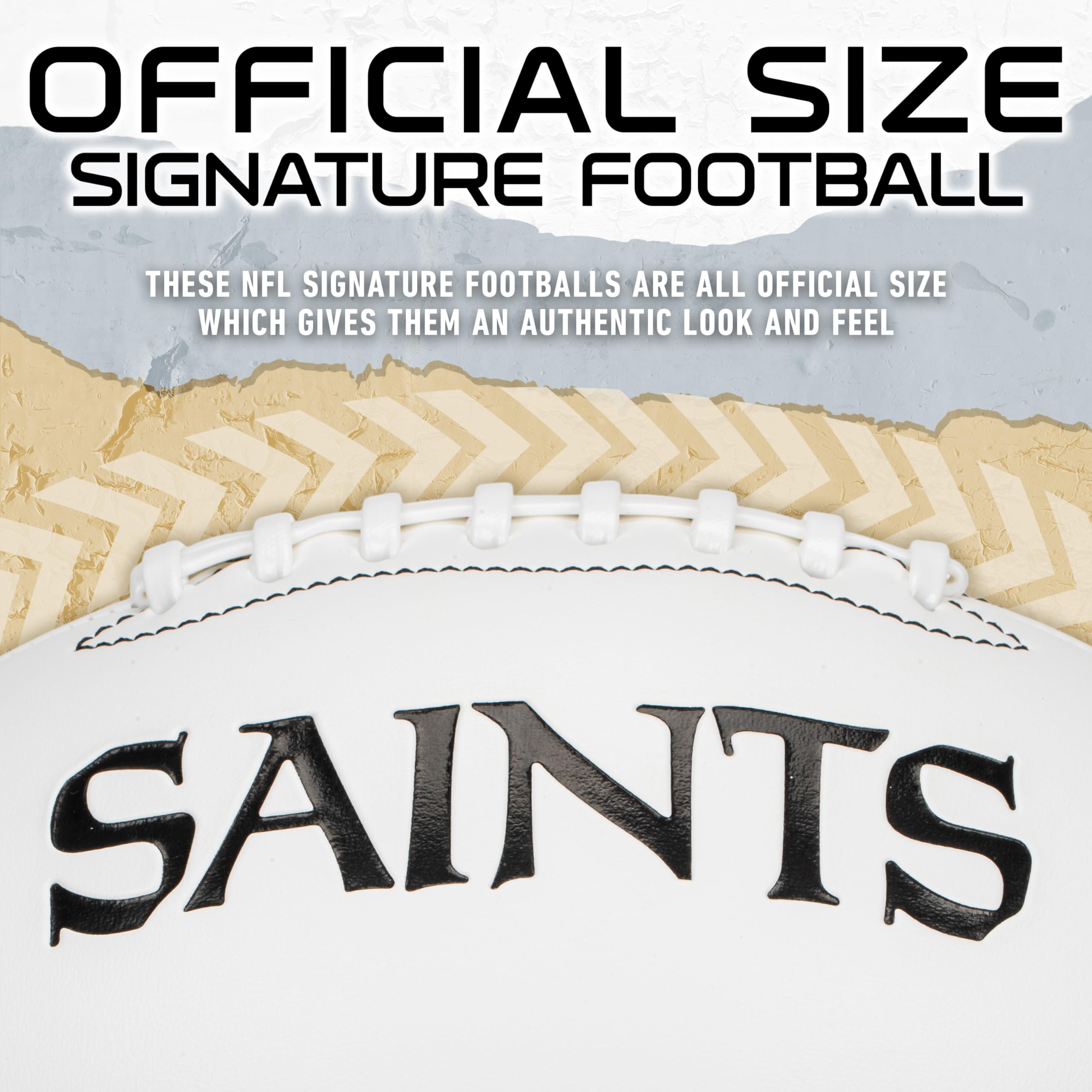 Foto 5 pulgar | Autógrafo De Football Franklin Sports Nfl New Orleans Saints - Venta Internacional.