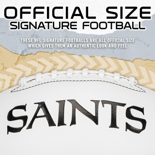 Foto 4 | Autógrafo De Football Franklin Sports Nfl New Orleans Saints - Venta Internacional.