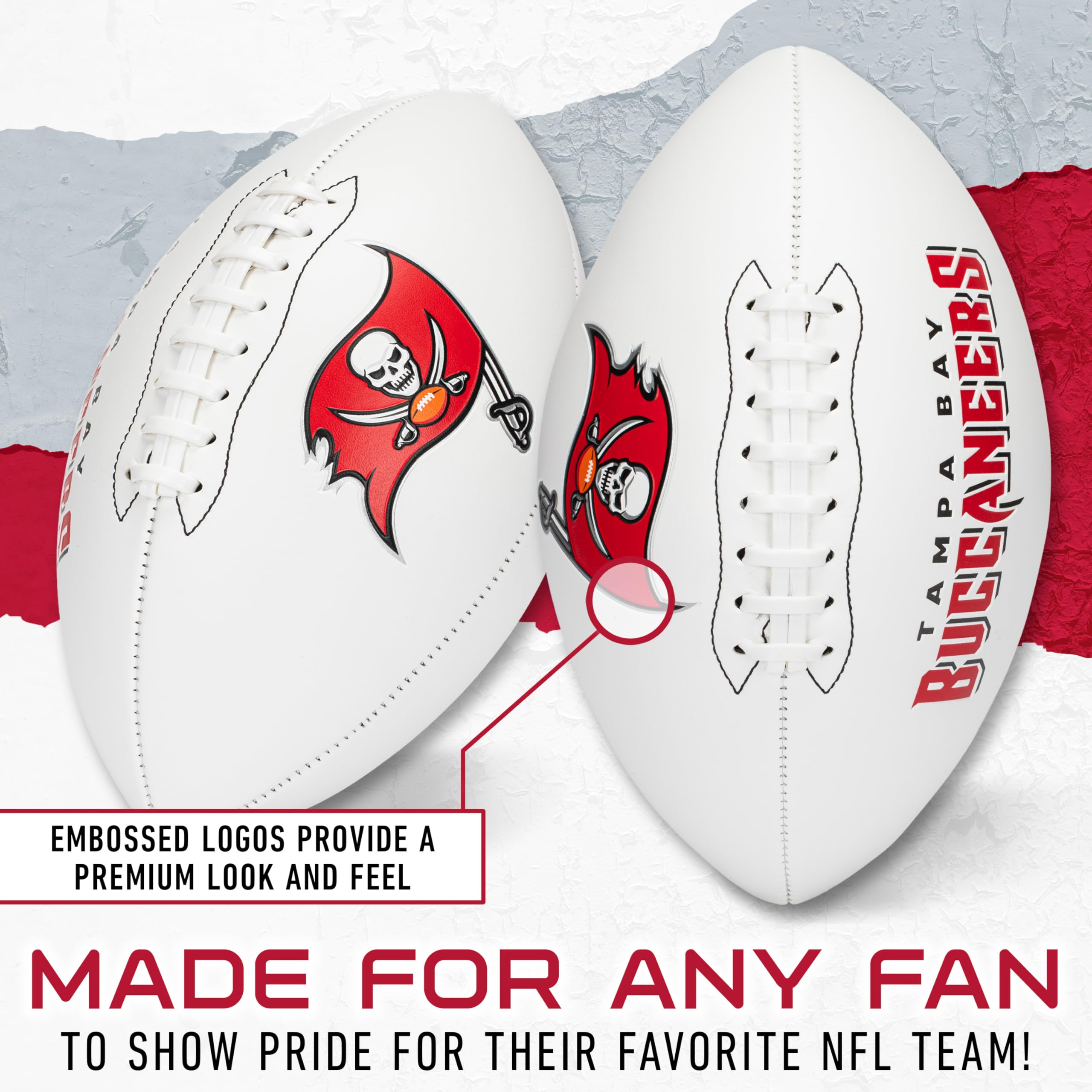 Foto 4 pulgar | Autógrafo De Football Franklin Sports Nfl Tampa Bay Buccaneers - Venta Internacional.