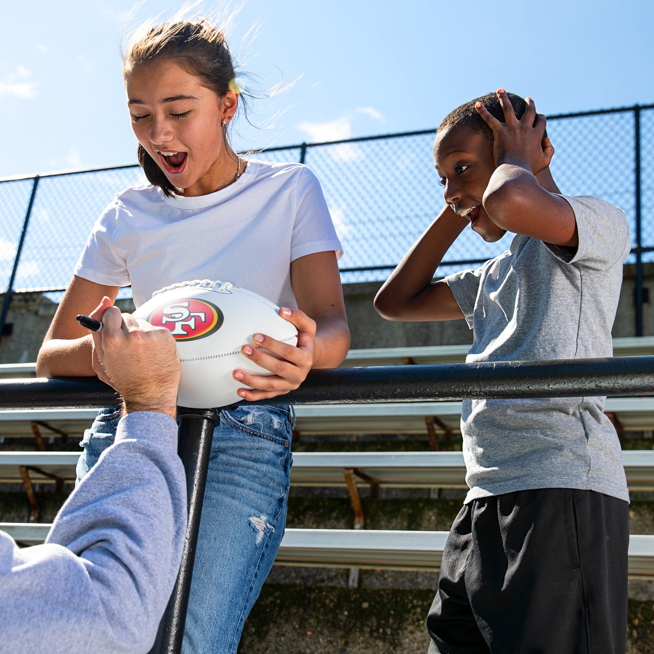 Foto 4 | Autógrafo De Football Franklin Sports Nfl San Francisco 49ers - Venta Internacional.