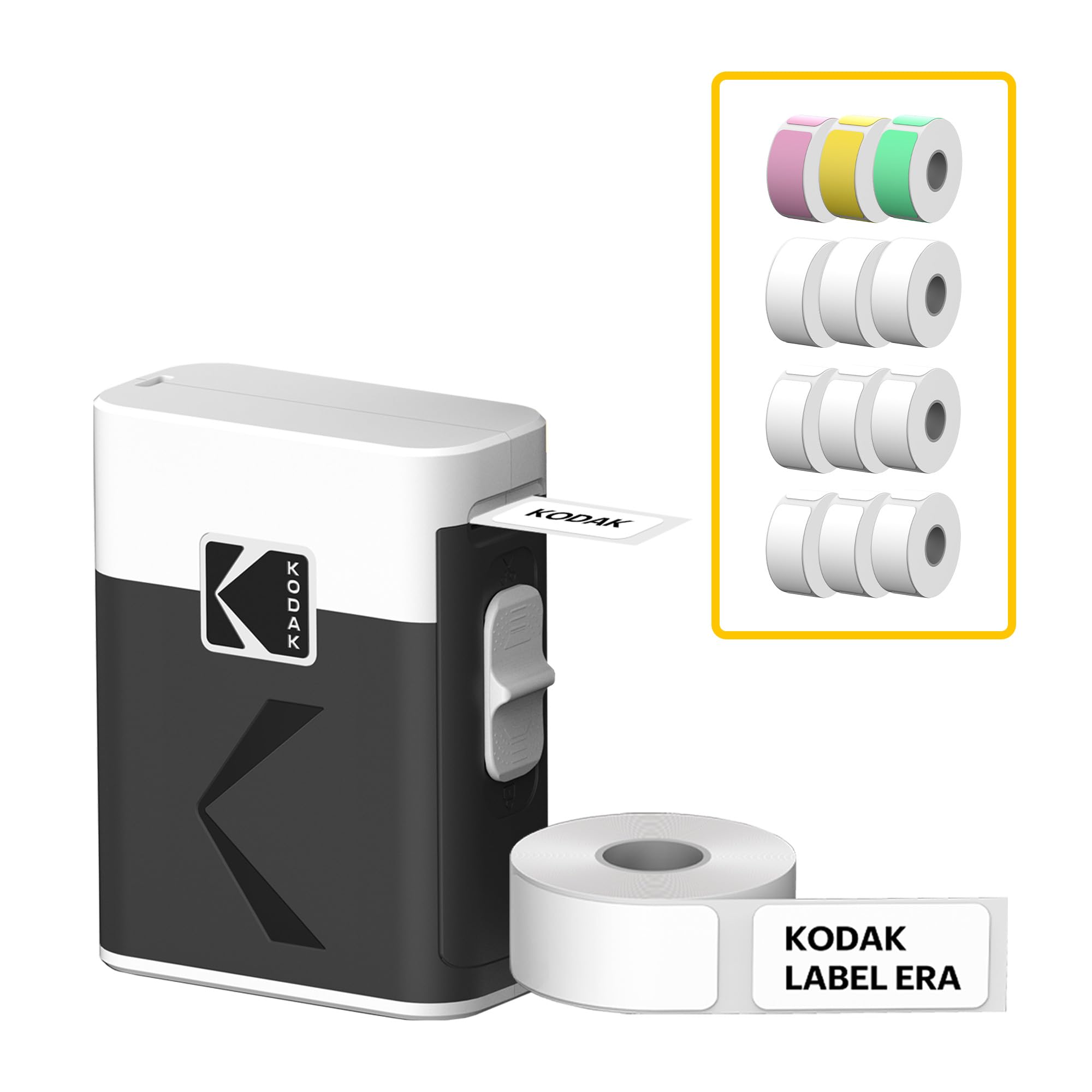 Rotuladora Kodak Label Era M50 Con 1 Etiqueta Adhesiva Y 12 Rollos - Venta Internacional.