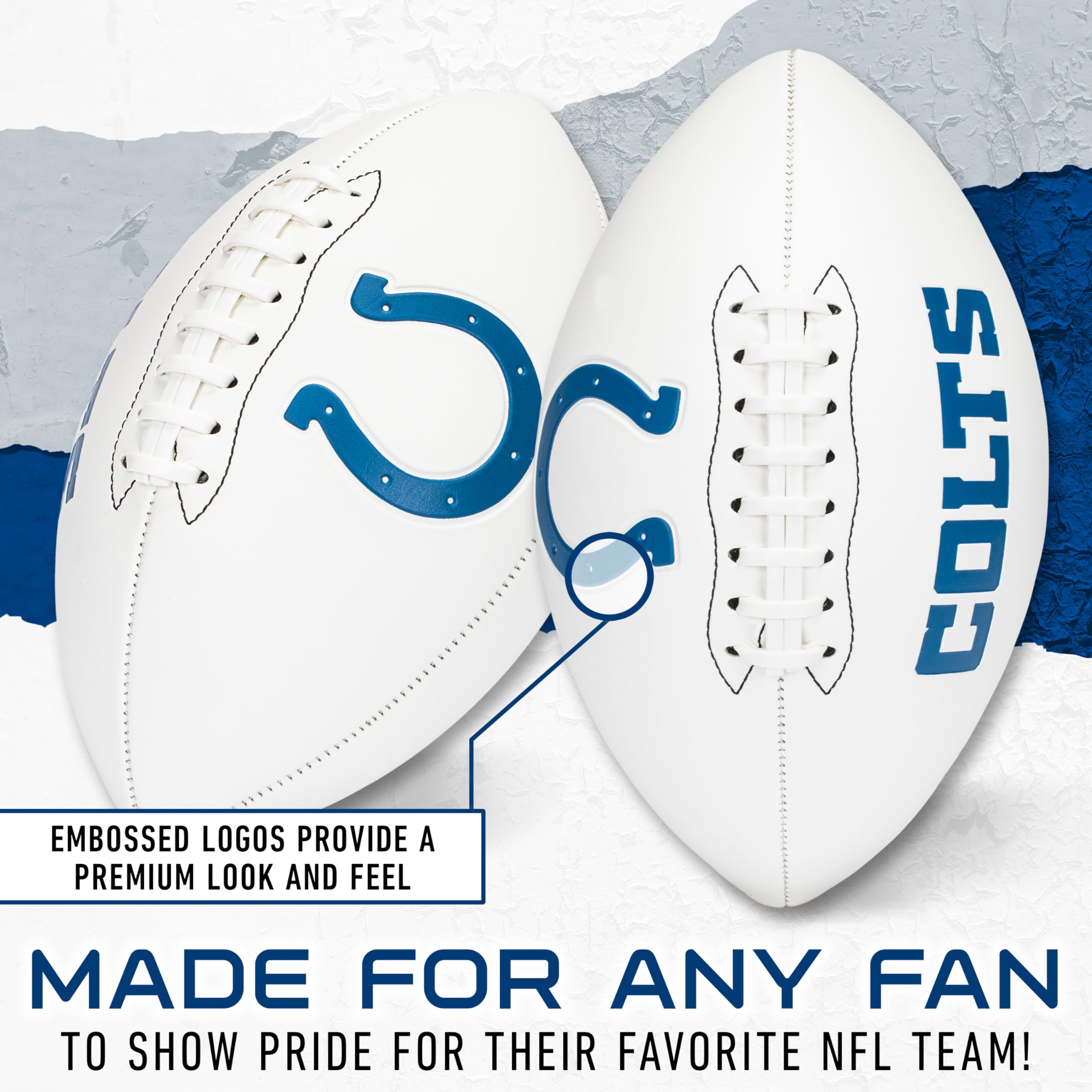 Foto 4 pulgar | Autógrafo De Football Franklin Sports Nfl Indianapolis Colts - Venta Internacional.