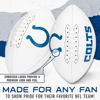 Foto 3 | Autógrafo De Football Franklin Sports Nfl Indianapolis Colts - Venta Internacional.