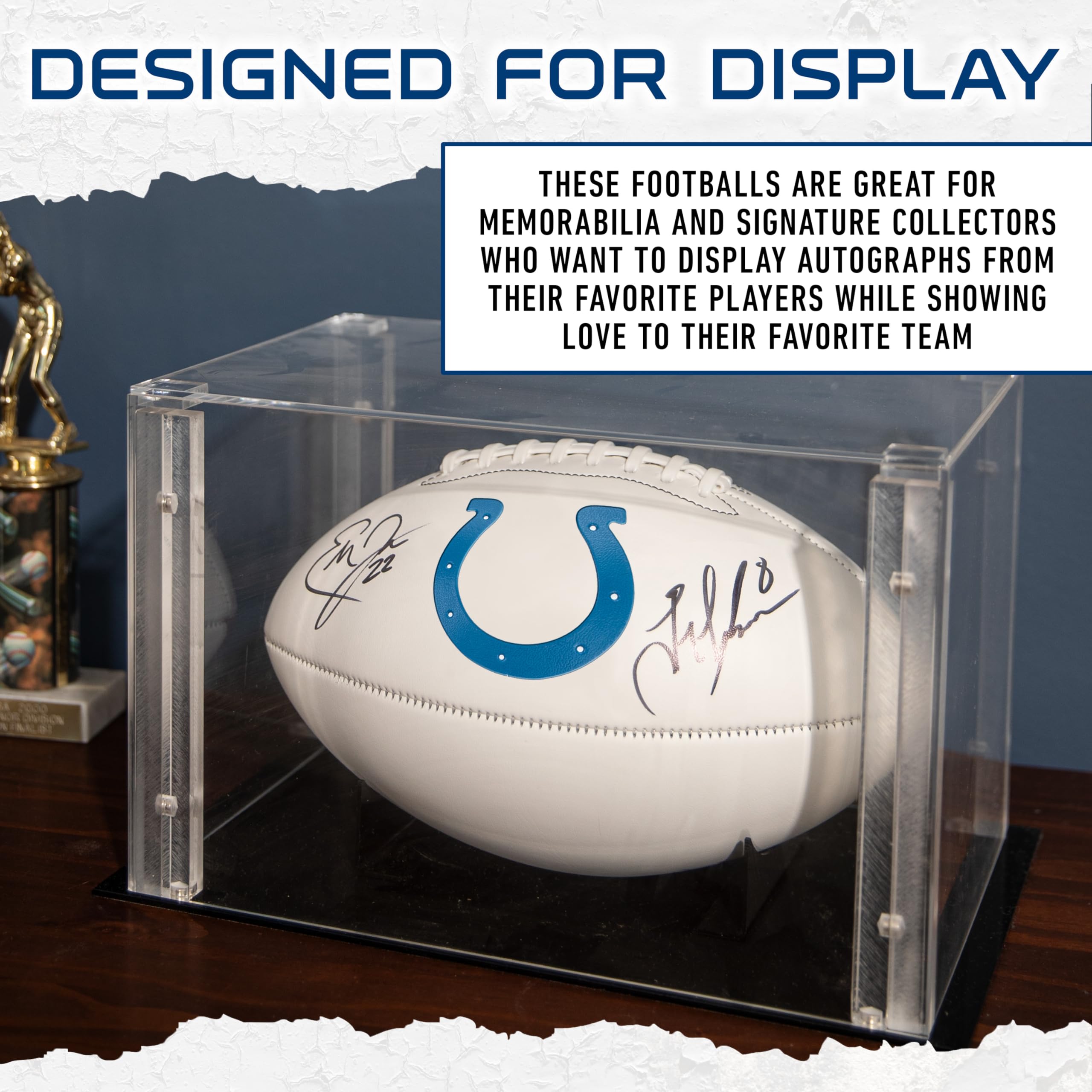 Foto 6 pulgar | Autógrafo De Football Franklin Sports Nfl Indianapolis Colts - Venta Internacional.
