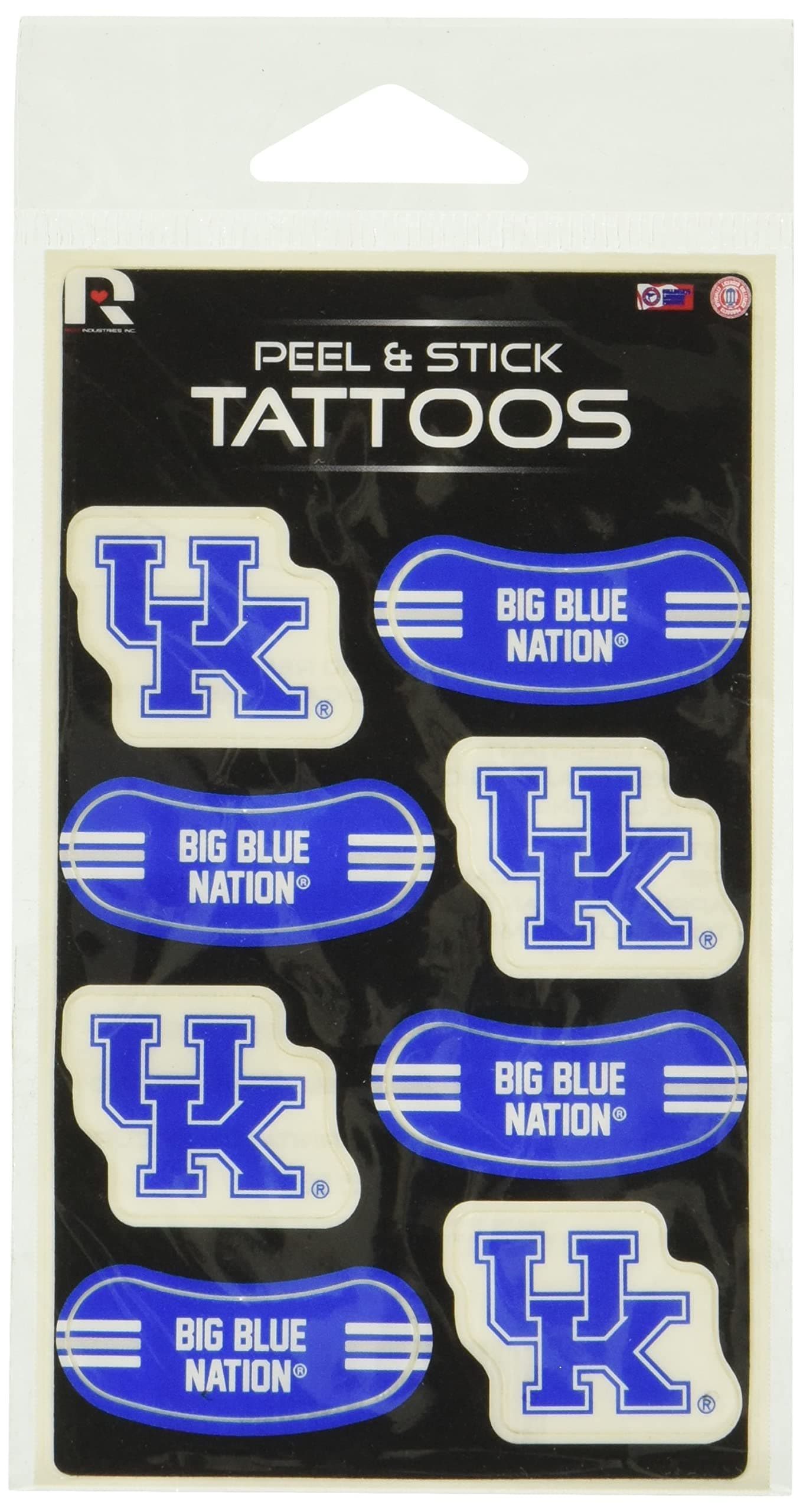 Tatuajes Temporales Rico Industries Ncaa Rutgers Scarlet Knights - Venta Internacional. $518