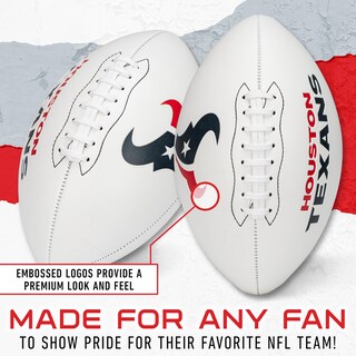 Foto 3 | Autógrafo De Football Franklin Sports Nfl Houston Texans - Venta Internacional.