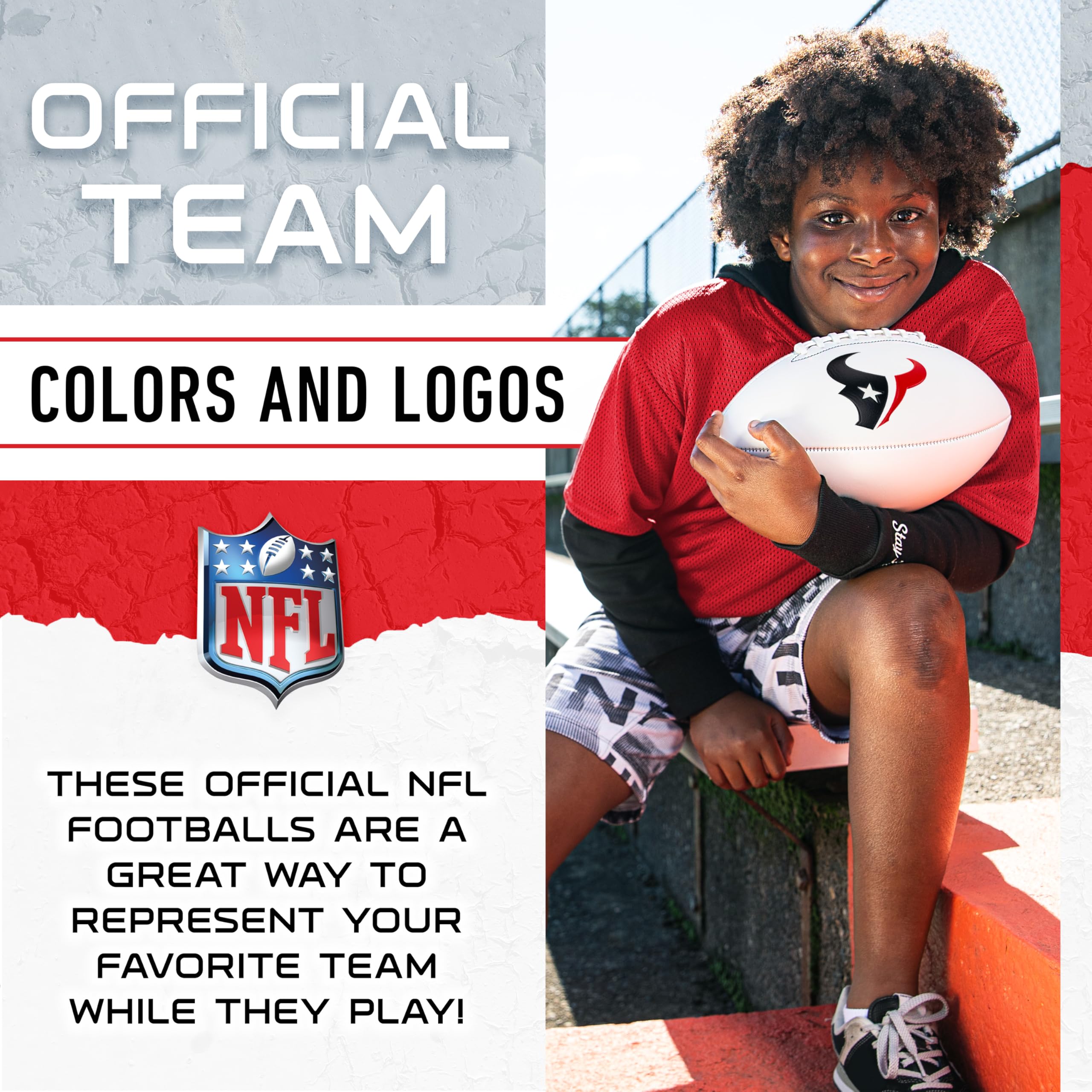 Foto 8 pulgar | Autógrafo De Football Franklin Sports Nfl Houston Texans - Venta Internacional.