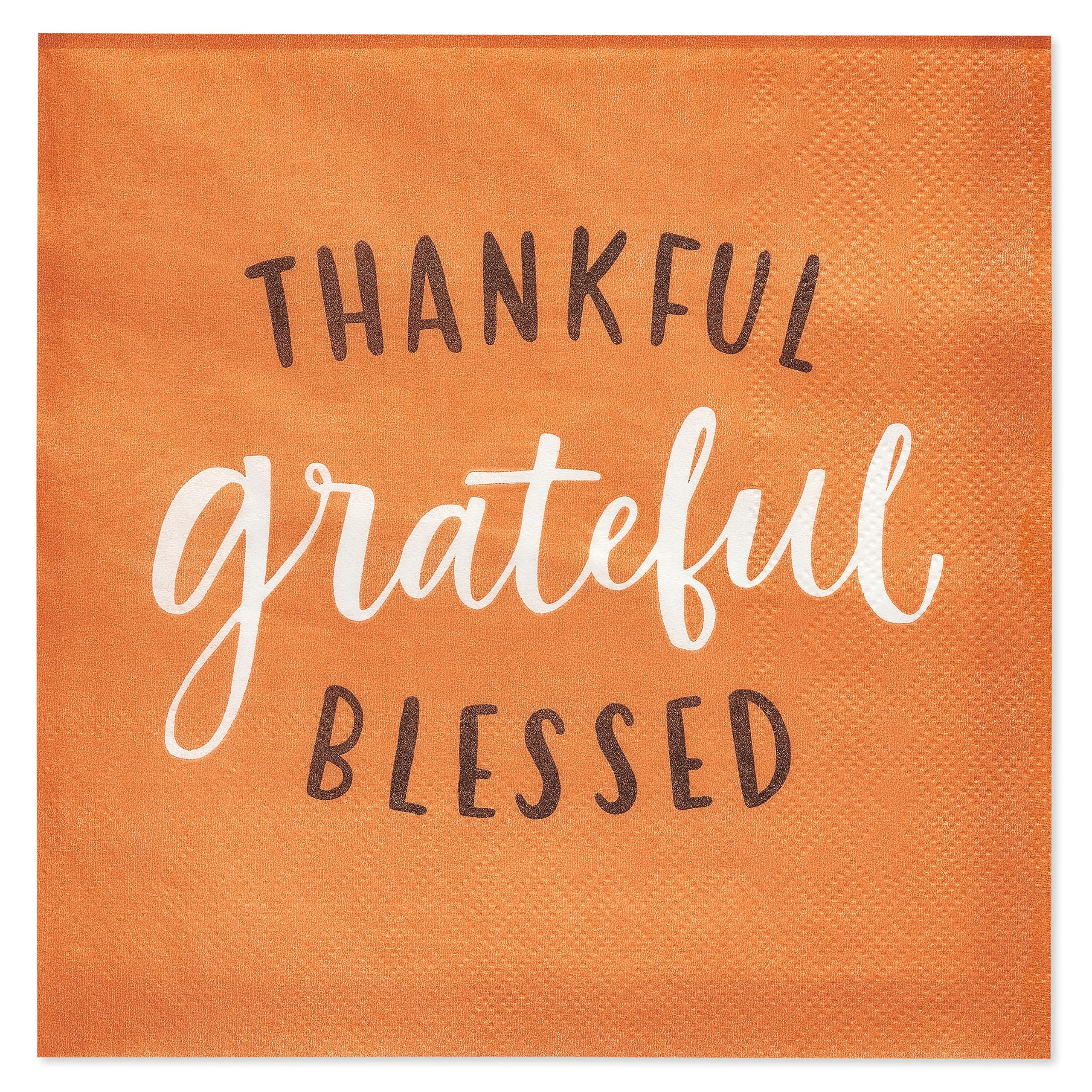 Foto 2 pulgar | Servilletas American Greetings Thankful, 50 Unidades, 16,5 Cm - Venta Internacional.