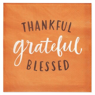 Foto 1 | Servilletas American Greetings Thankful, 50 Unidades, 16,5 Cm - Venta Internacional.