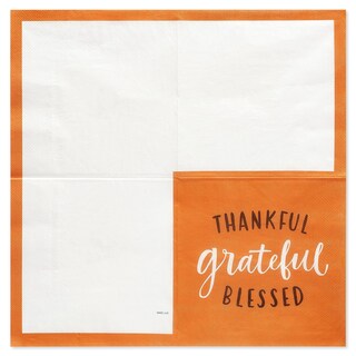 Foto 2 | Servilletas American Greetings Thankful, 50 Unidades, 16,5 Cm - Venta Internacional.
