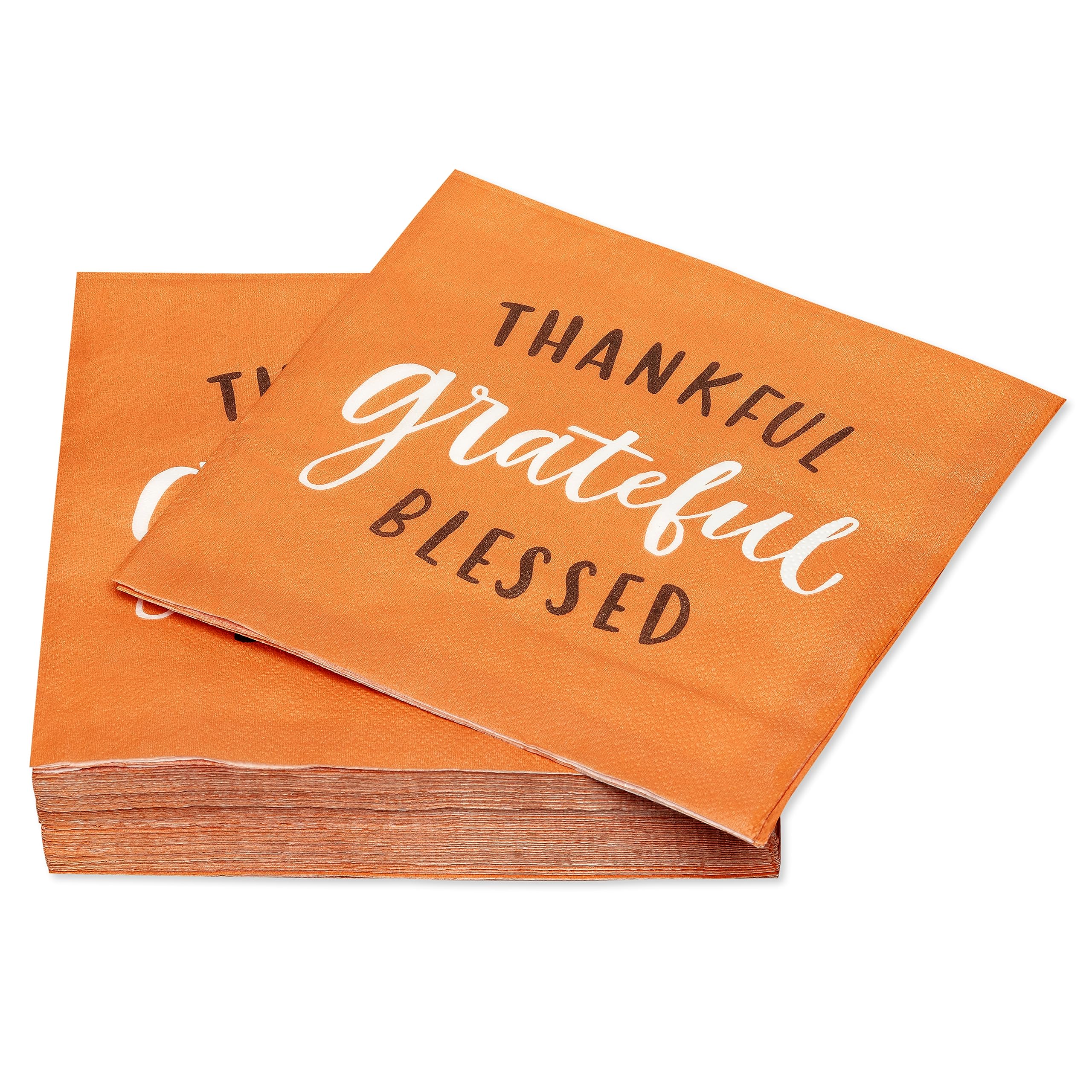 Foto 5 pulgar | Servilletas American Greetings Thankful, 50 Unidades, 16,5 Cm - Venta Internacional.