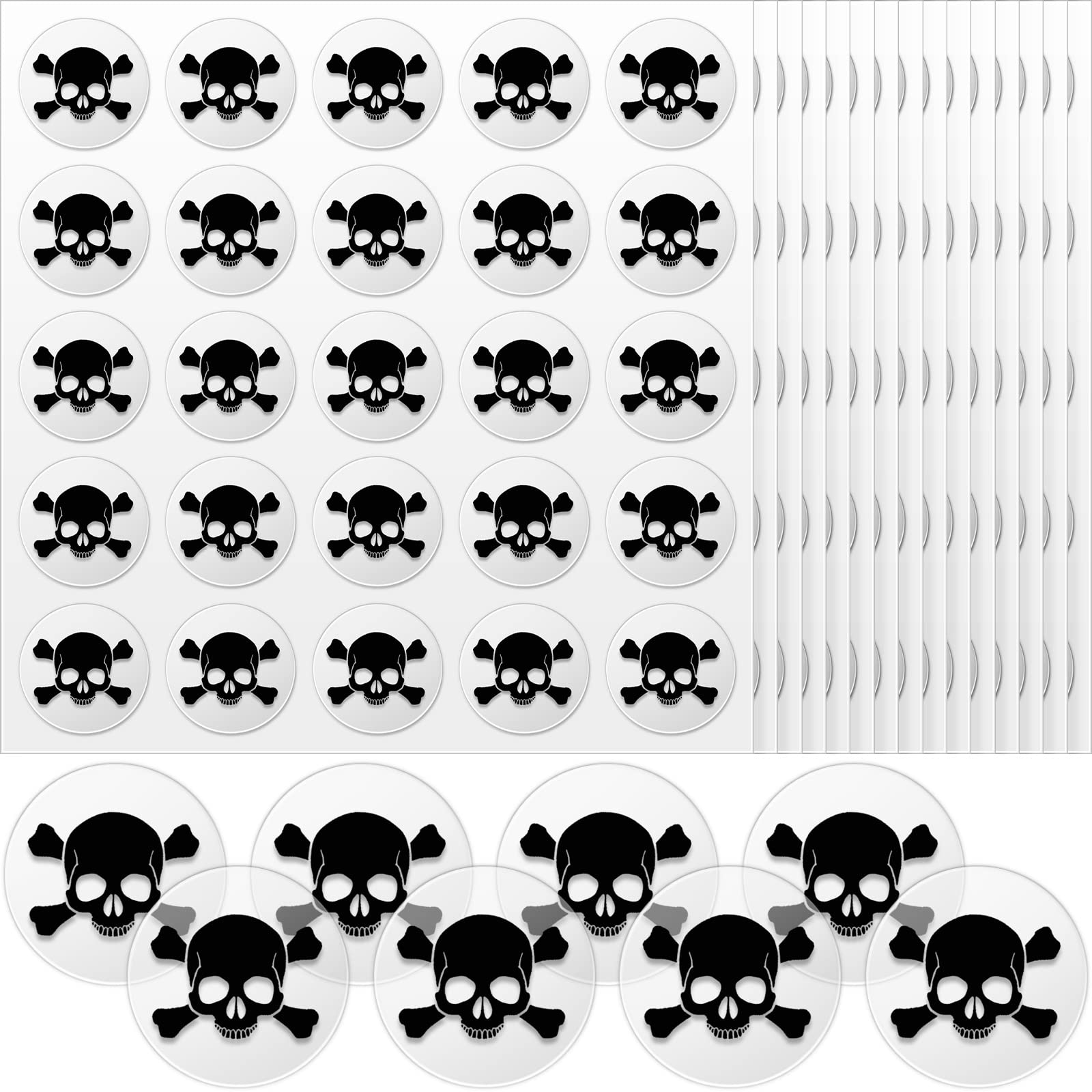 Foto 1 | Calcomanías Con Diseño De Calavera De Leinuosen Para Fútbol Juvenil - Venta Internacional.