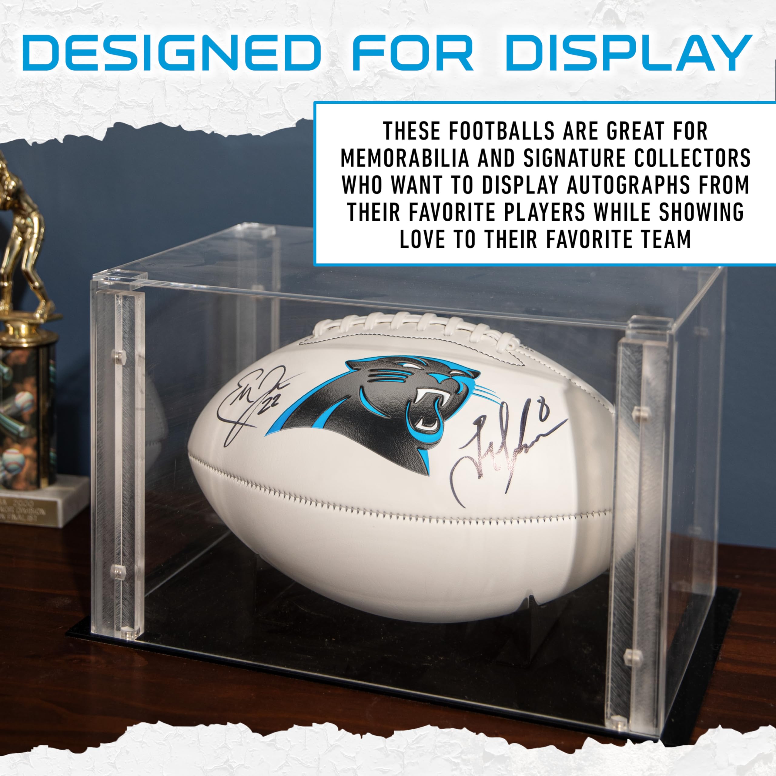 Foto 6 pulgar | Autógrafo De Football, Franklin Sports, Nfl, Carolina Panthers - Venta Internacional.