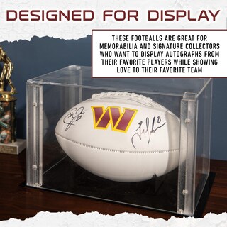 Foto 5 | Autógrafo De Football Franklin Sports Nfl Washington Commanders - Venta Internacional.