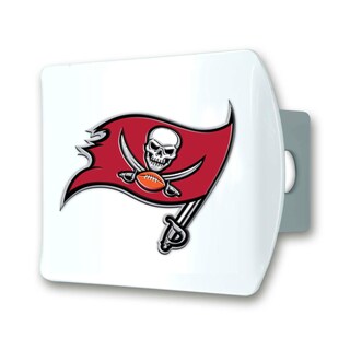 Foto 1 | Funda De Enganche Fanmats Nfl Tampa Bay Buccaneers Blanca Con Logotipo - Venta Internacional.