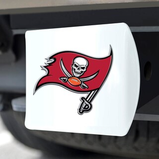 Foto 5 | Funda De Enganche Fanmats Nfl Tampa Bay Buccaneers Blanca Con Logotipo - Venta Internacional.