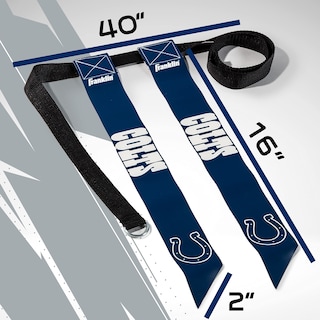Foto 2 | Set Con Bandera De Fútbol Americano Franklin Sports Nfl Indianapolis Colts - Venta Internacional.