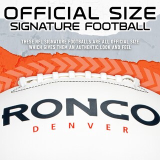 Foto 4 | Autógrafo De Football Franklin Sports Nfl Denver Broncos - Venta Internacional.