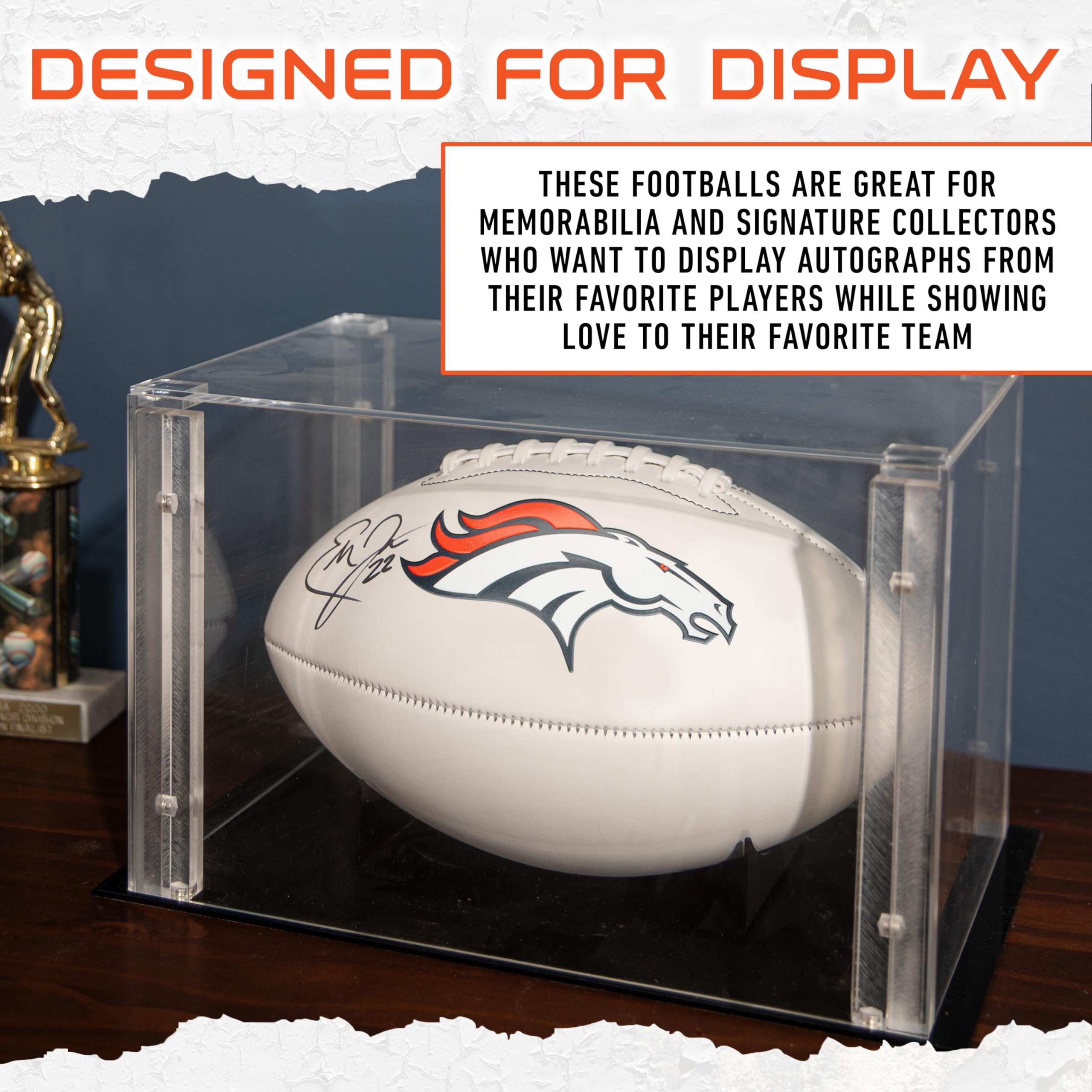 Foto 5 | Autógrafo De Football Franklin Sports Nfl Denver Broncos - Venta Internacional.