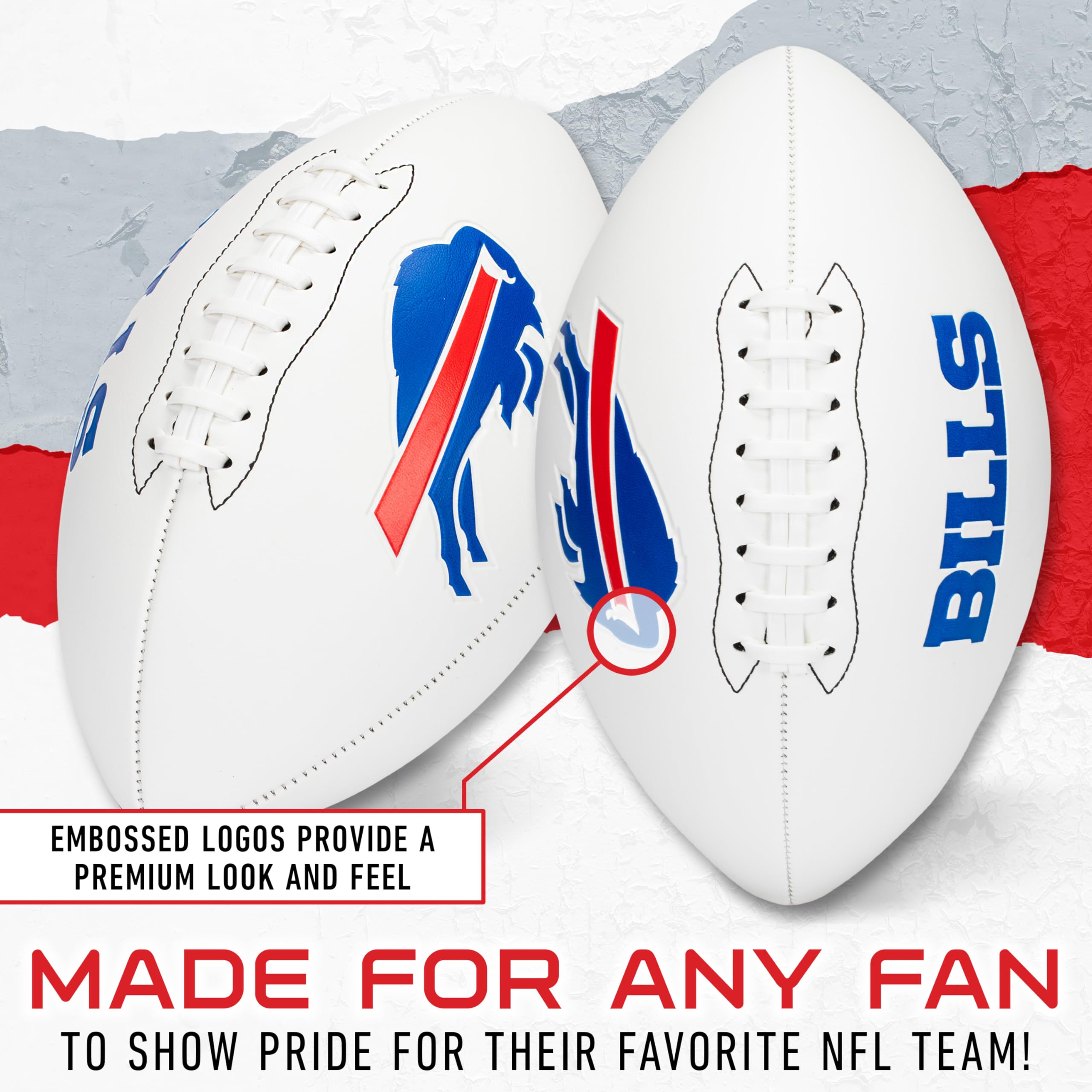 Foto 4 pulgar | Autógrafo De Football, Franklin Sports, Nfl, Buffalo Bills - Venta Internacional.