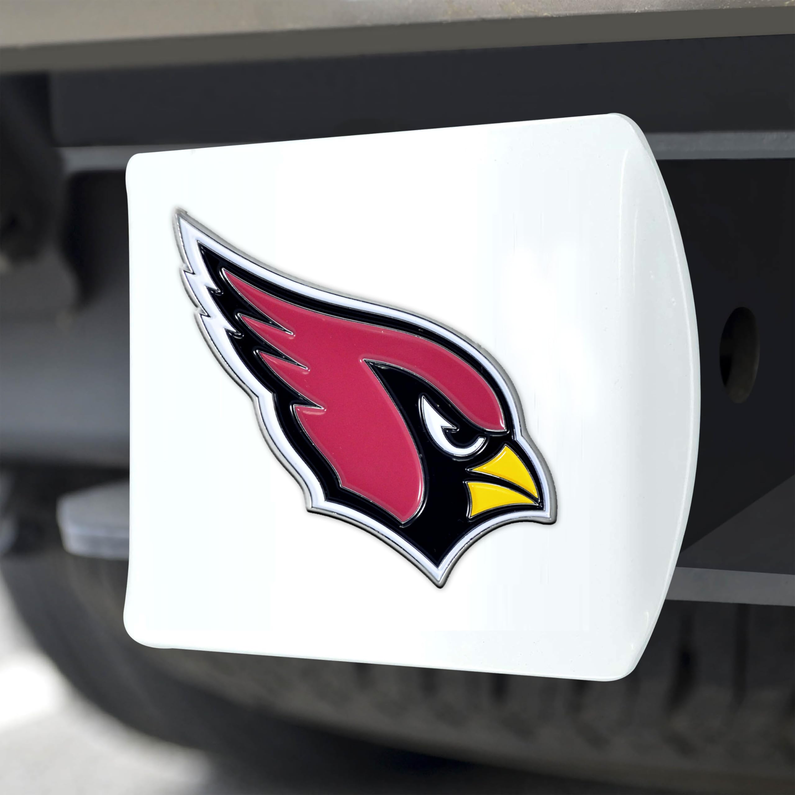 Foto 6 pulgar | Funda De Enganche Fanmats 43396 Nfl Arizona Cardinals Blanca - Venta Internacional.