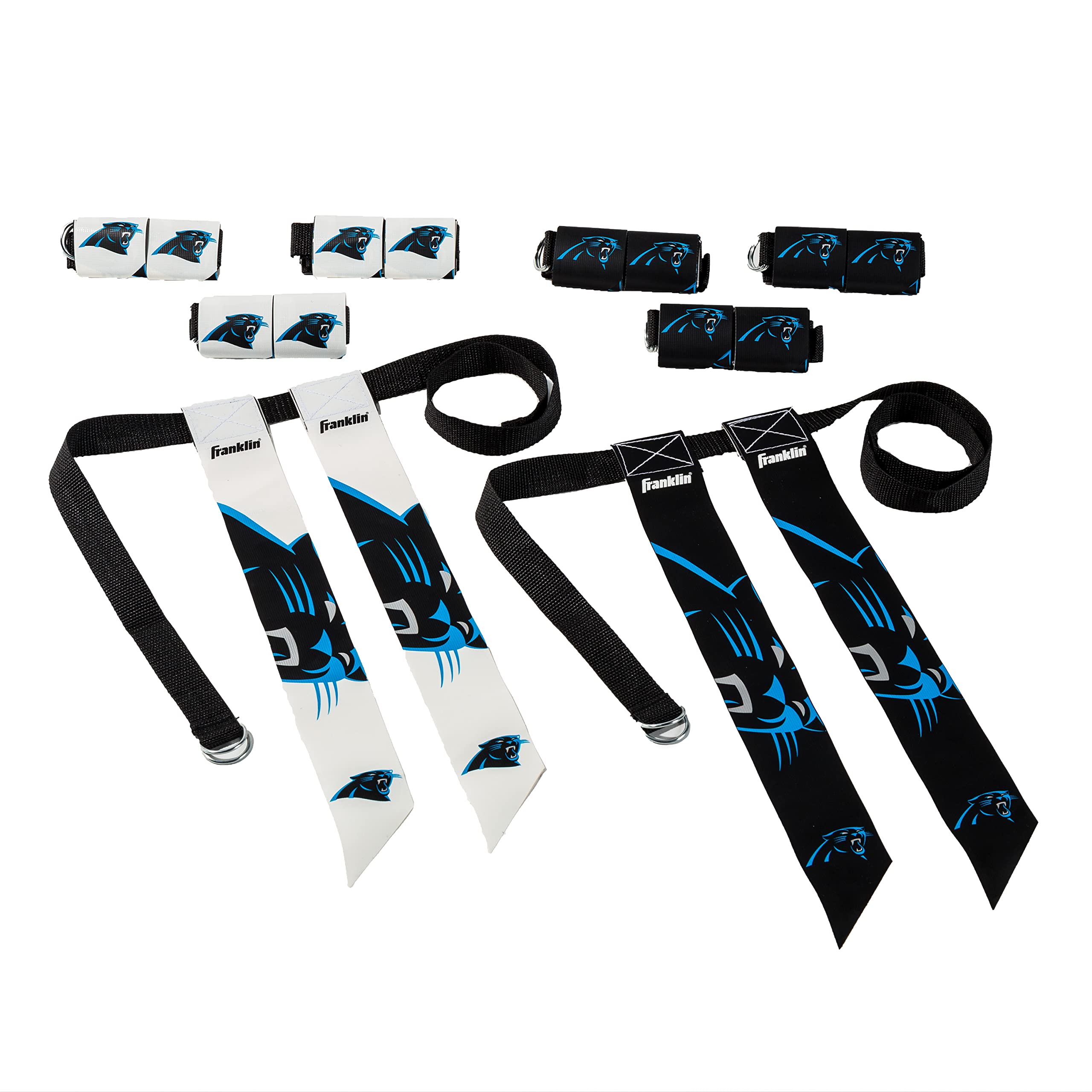 Foto 2 pulgar | Set Con Bandera De Fútbol Americano Franklin Sports Nfl Carolina Panthers - Venta Internacional.