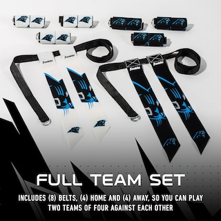 Foto 3 | Set Con Bandera De Fútbol Americano Franklin Sports Nfl Carolina Panthers - Venta Internacional.