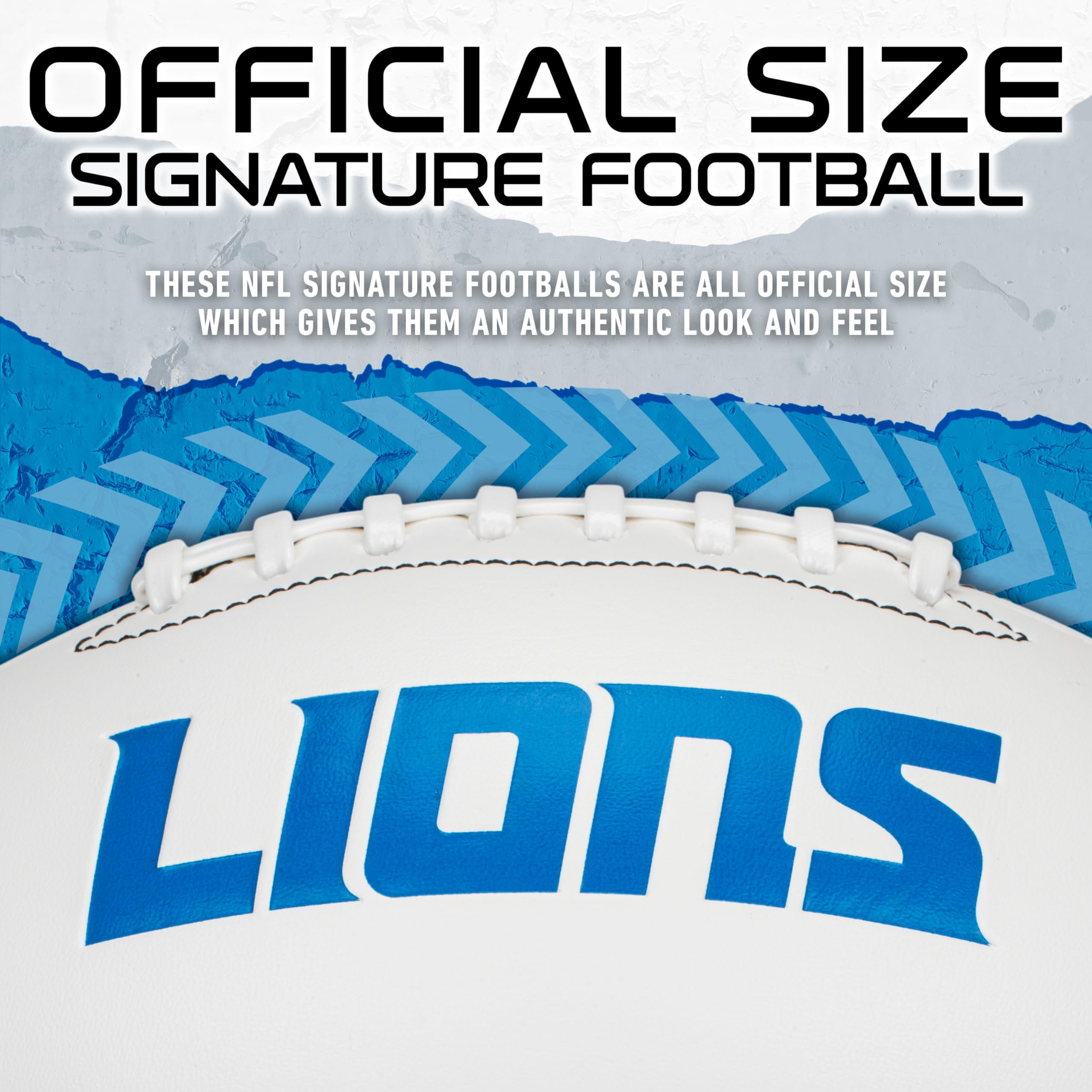 Foto 5 pulgar | Autógrafo De Football Franklin Sports Nfl Detroit Lions - Venta Internacional.