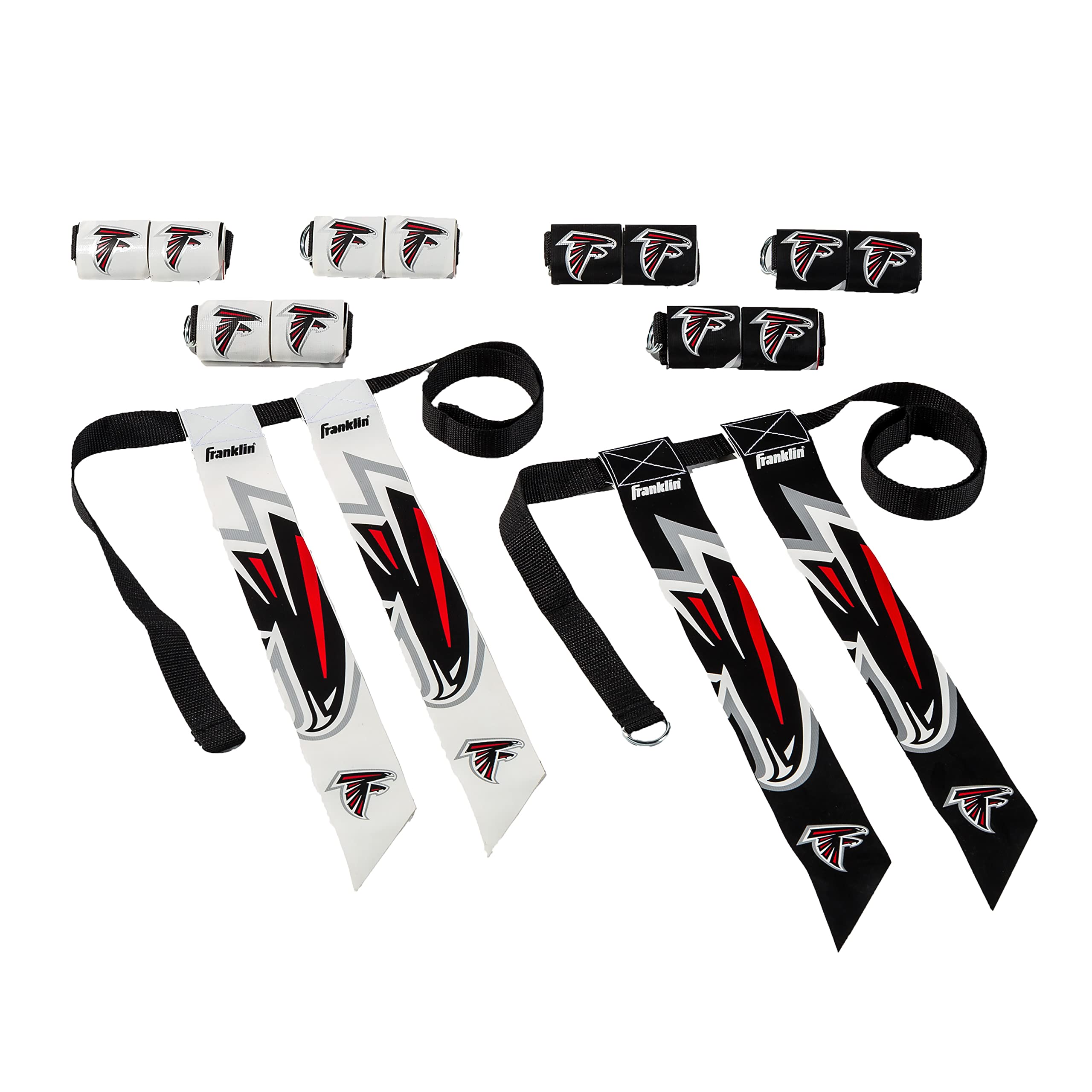 Foto 2 pulgar | Set Con Bandera De Fútbol Americano Franklin Sports Nfl Atlanta Falcons - Venta Internacional.