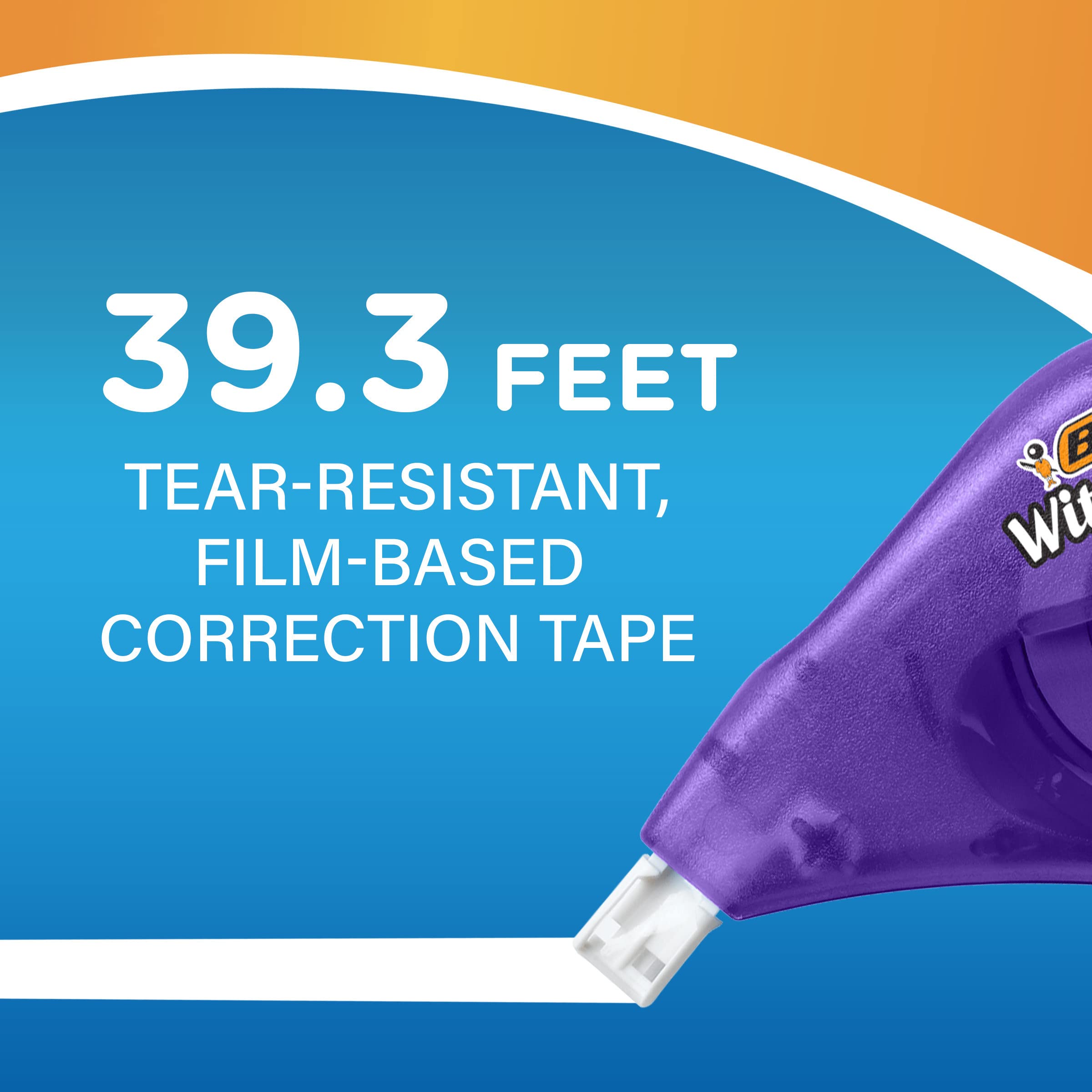 Foto 6 | Cinta Correctora Bic Wite-out Brand Ez Correct, 39,3 M, Paquete De 18 - Venta Internacional.