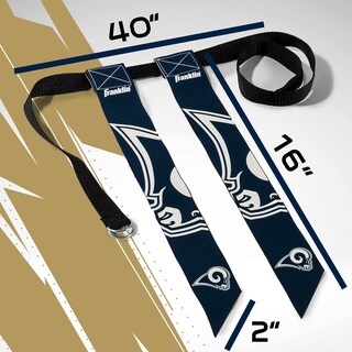Foto 2 | Set Con Bandera De Fútbol Americano Franklin Sports Nfl Los Angeles Rams - Venta Internacional.
