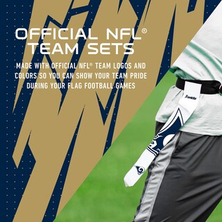 Foto 4 | Set Con Bandera De Fútbol Americano Franklin Sports Nfl Los Angeles Rams - Venta Internacional.
