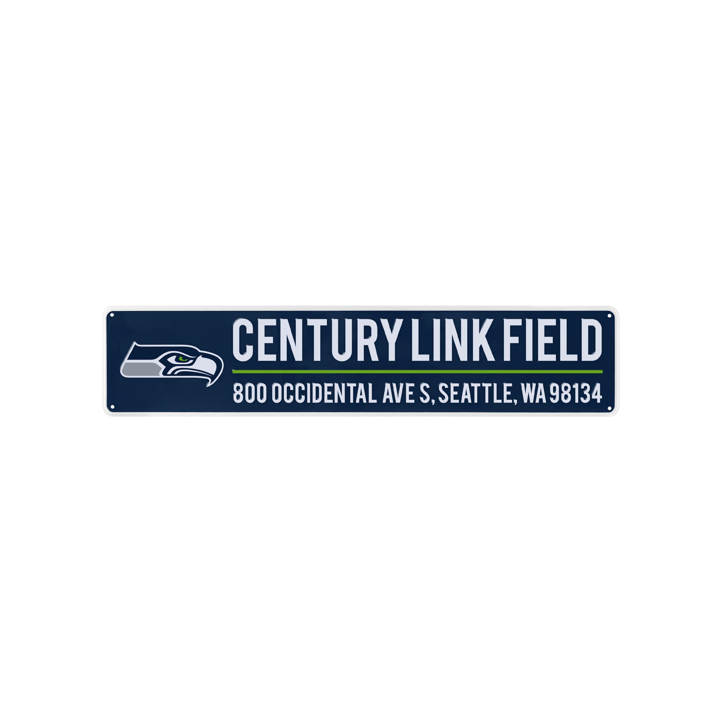 Letrero Callejero Foco Nfl Stadium Con Licencia Oficial De 20 X 10 Cm - Venta Internacional.