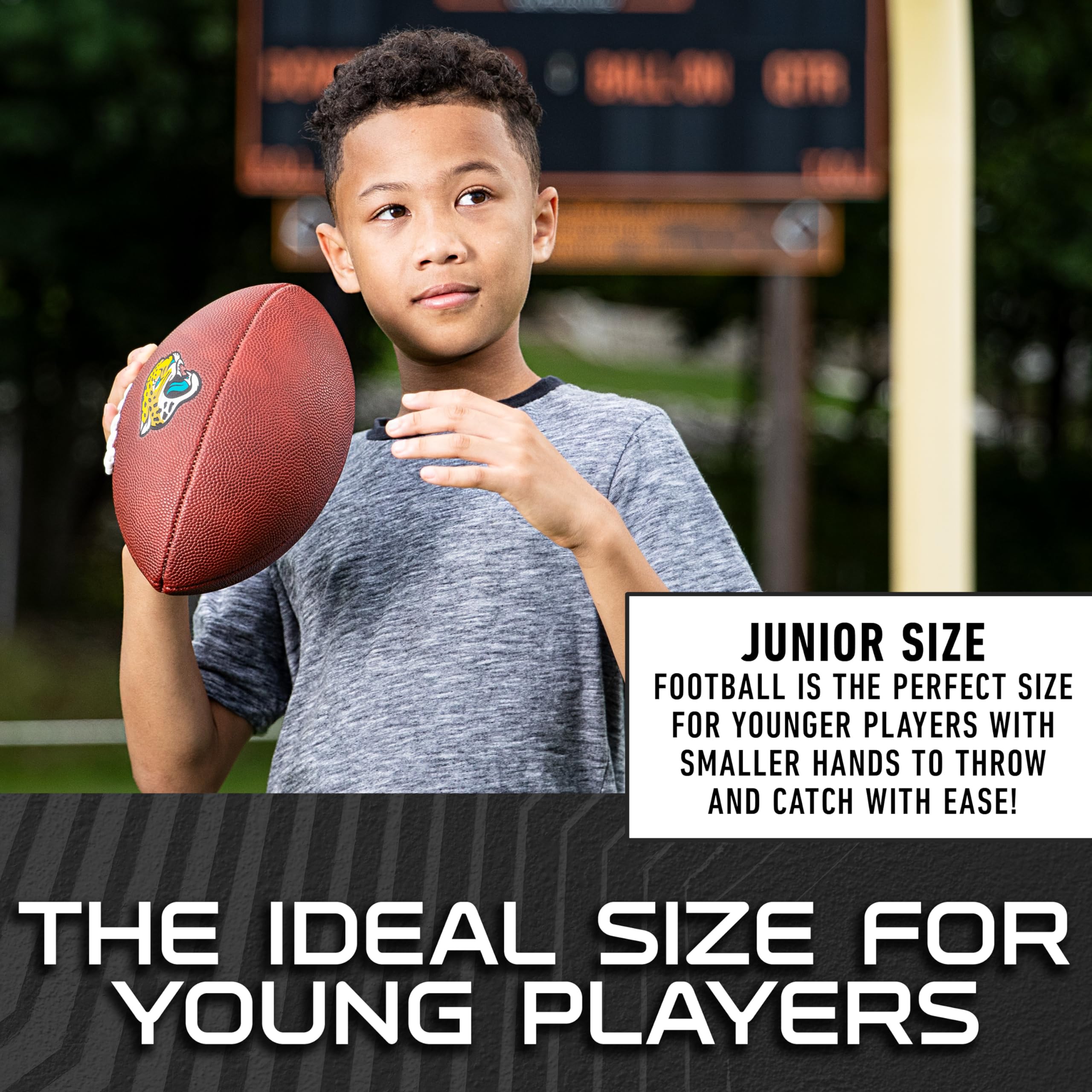 Foto 6 | Fútbol Americano Franklin Sports Nfl Jacksonville Jaguars Juvenil - Venta Internacional.
