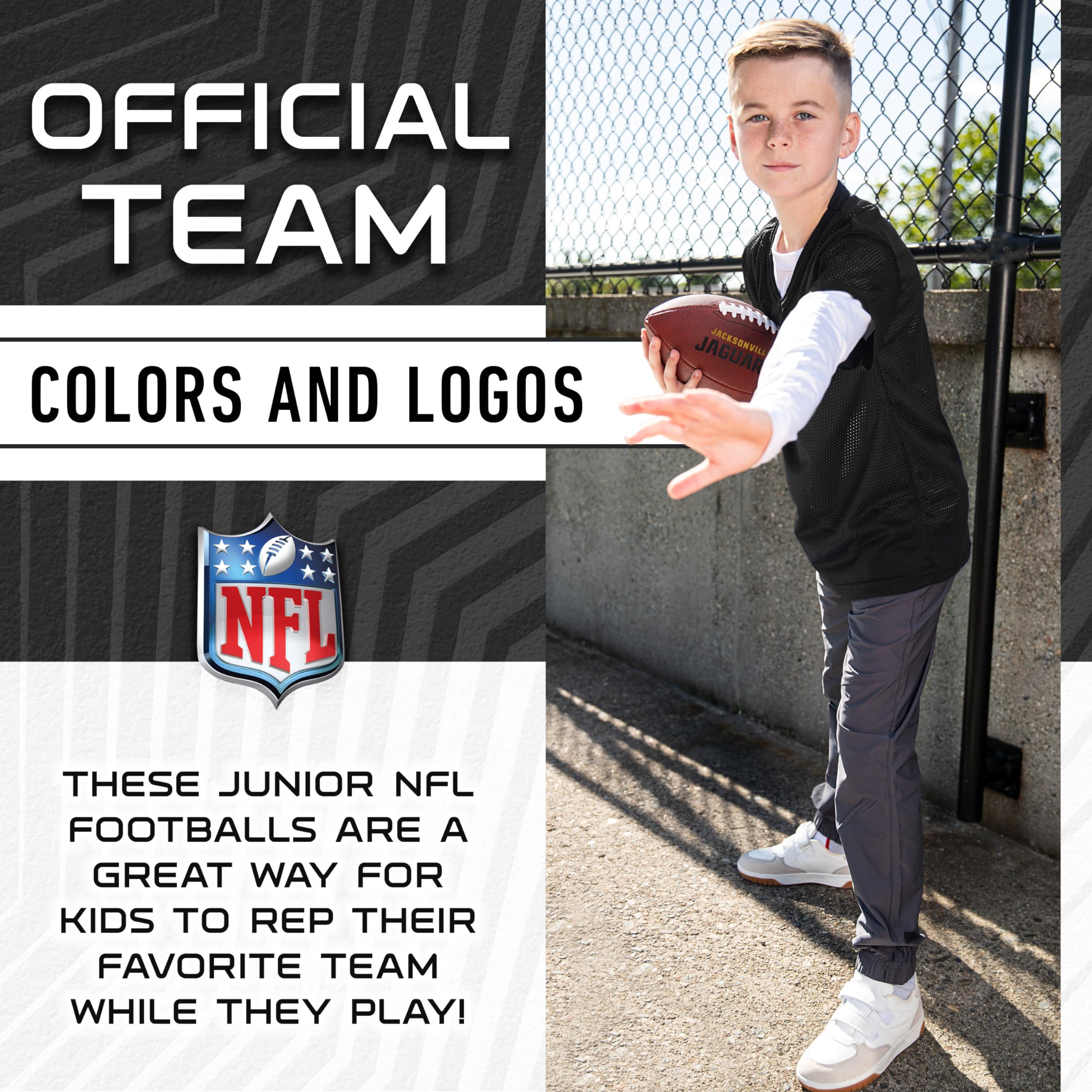 Foto 7 | Fútbol Americano Franklin Sports Nfl Jacksonville Jaguars Juvenil - Venta Internacional.
