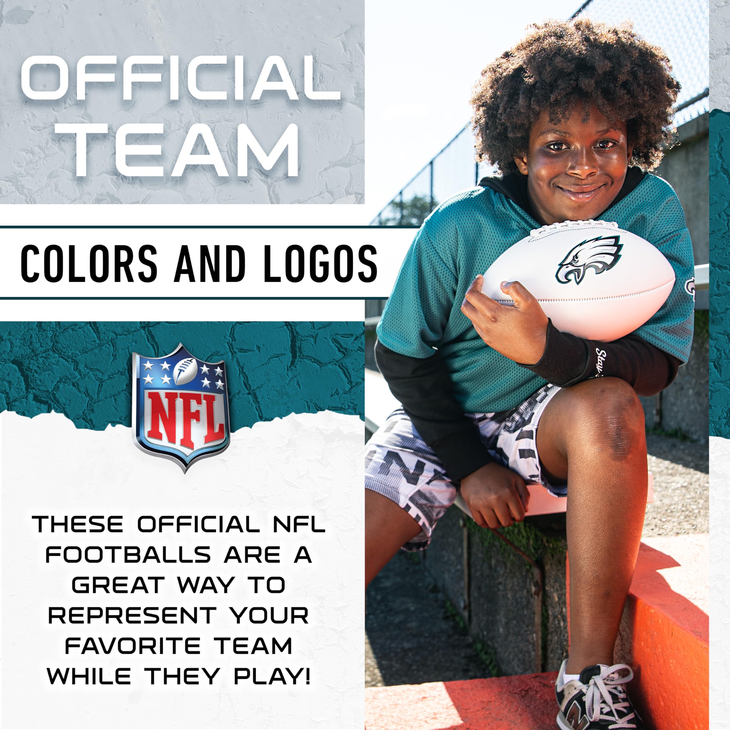 Foto 8 pulgar | Autógrafo De Football Franklin Sports Nfl Philadelphia Eagles - Venta Internacional.
