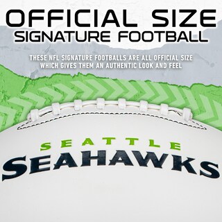 Foto 4 | Autógrafo De Football Franklin Sports Nfl Seattle Seahawks - Venta Internacional.