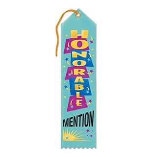 Foto 2 | Award Ribbons Beistle Tdg-1199-022735300743, 5 X 20 Cm, Paquete De 6 - Venta Internacional.