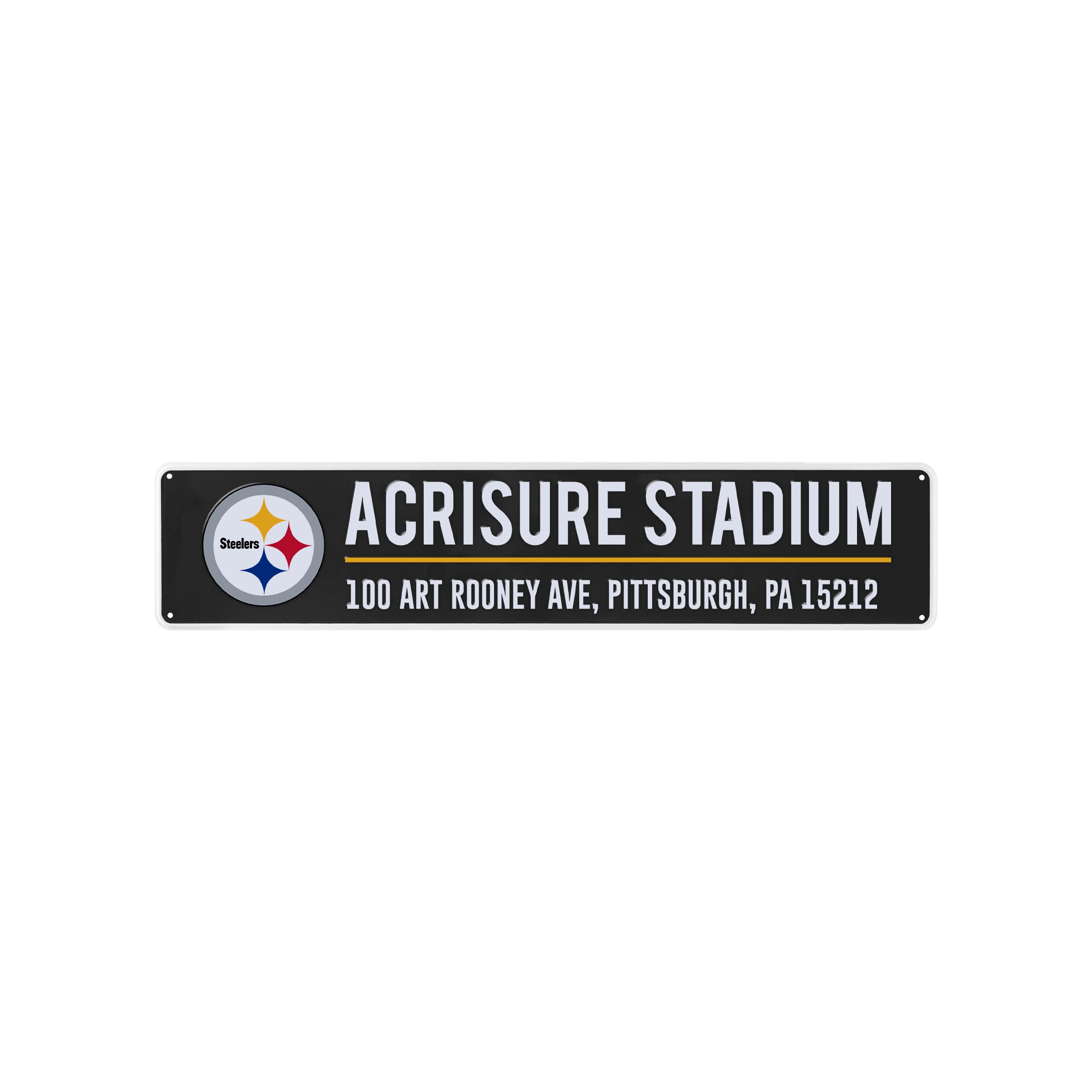 Letrero Callejero Foco Nfl Stadium Con Licencia Oficial De 20 X 10 Cm - Venta Internacional.