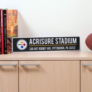 Foto 2 | Letrero Callejero Foco Nfl Stadium Con Licencia Oficial De 20 X 10 Cm - Venta Internacional.