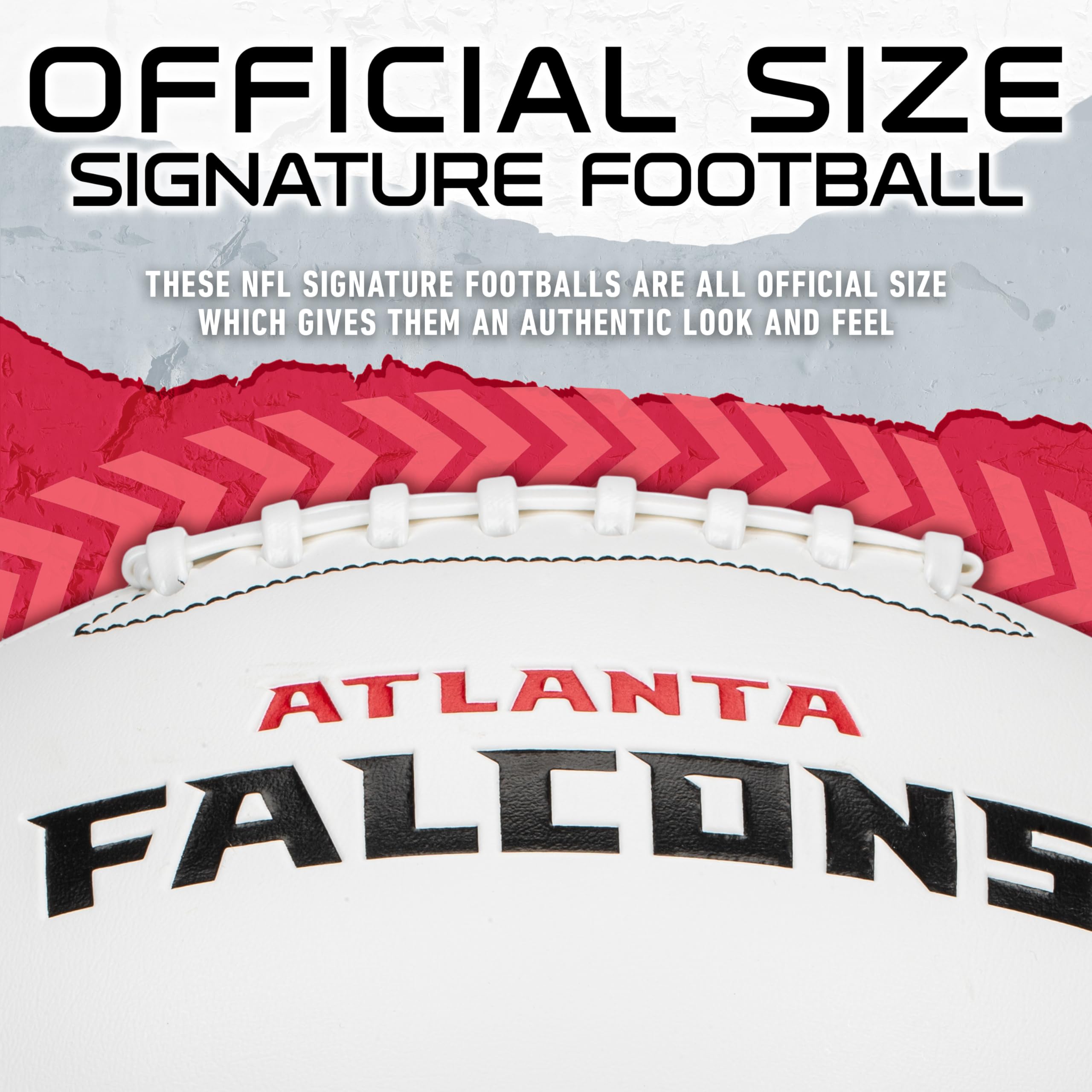 Foto 5 pulgar | Autógrafo De Football Franklin Sports Nfl Atlanta Falcons - Venta Internacional.