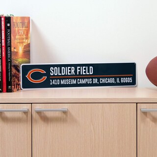 Foto 2 | Letrero Callejero Foco Nfl Stadium Con Licencia Oficial De 20 X 10 Cm - Venta Internacional.