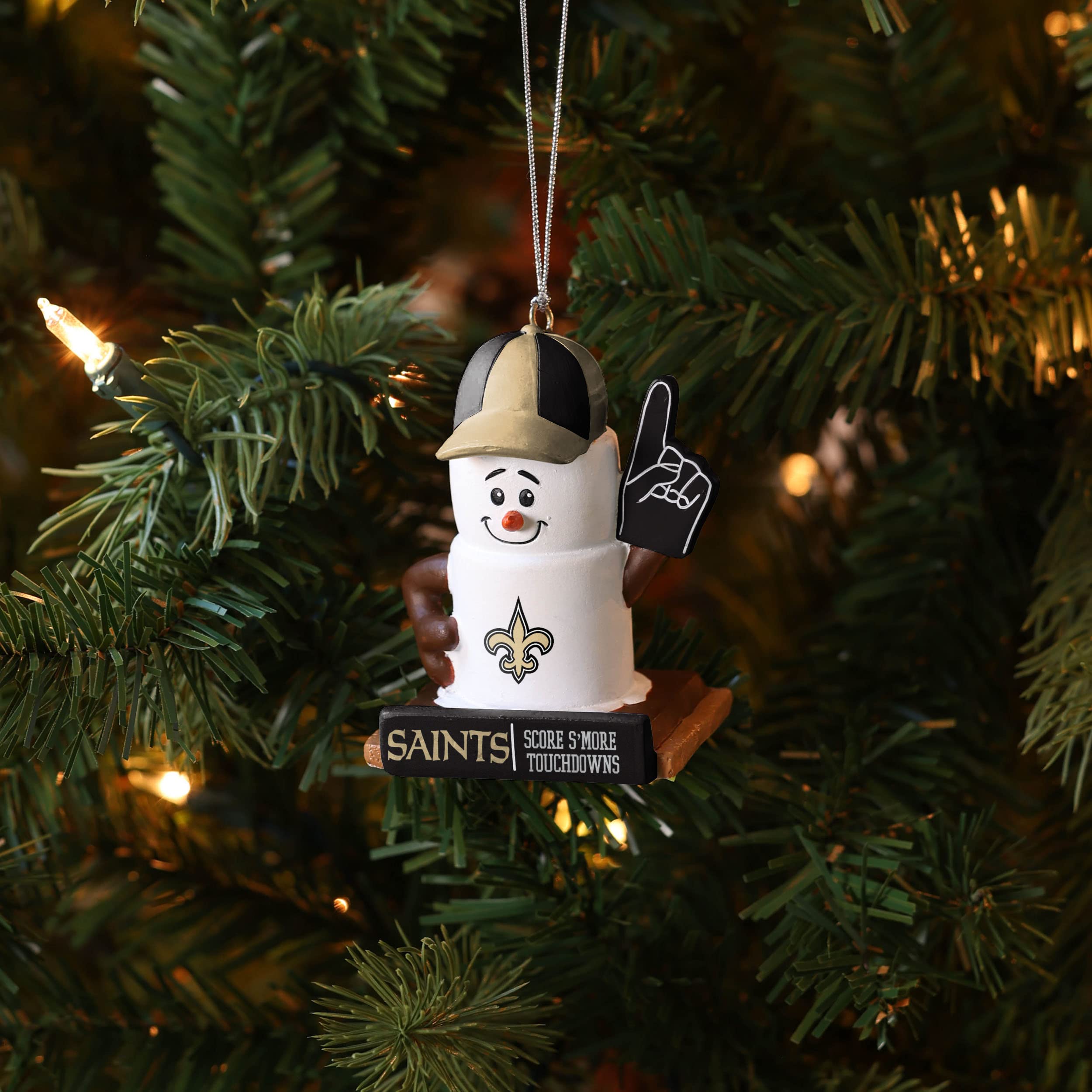 Foto 5 pulgar | Ornamento Foco Nfl New Orleans Saints (edición 2016) Smores - Venta Internacional.