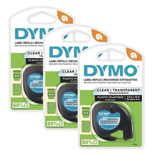 Foto 1 | Cinta De Etiquetado Dymo Lt Para Rotuladoras Letratag 3 Rollos - Venta Internacional.