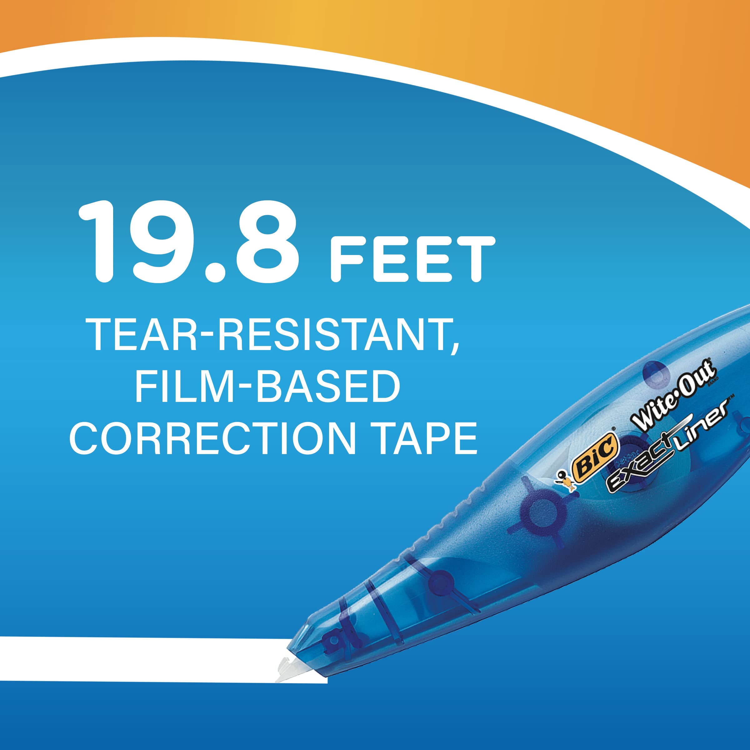 Foto 3 pulgar | Cinta Correctora Bic Wite-out Brand Exact Liner  19.8 Pies X 10 - Venta Internacional.